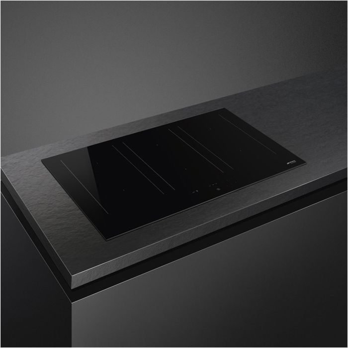 SMEG Induktionskochfeld SIM3864D schwarz