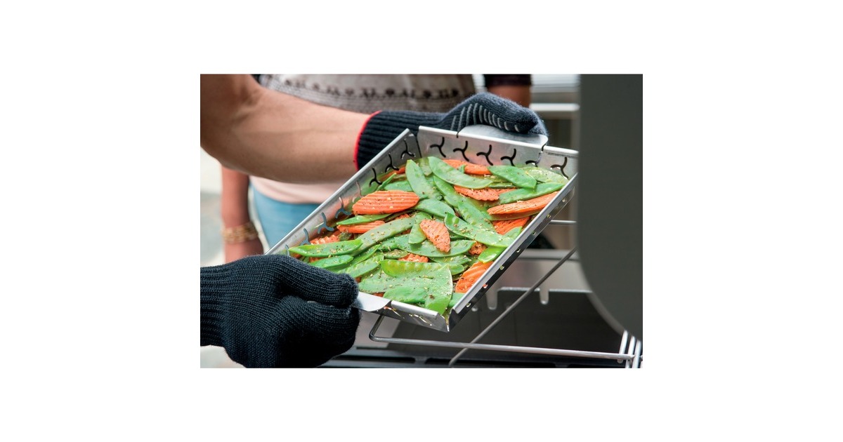 WeberGrillkorfset  (Roestvrij staal)