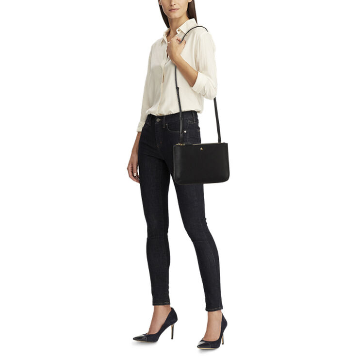 Lauren Ralph Lauren Faux-Leather Carter Crossbody Sort