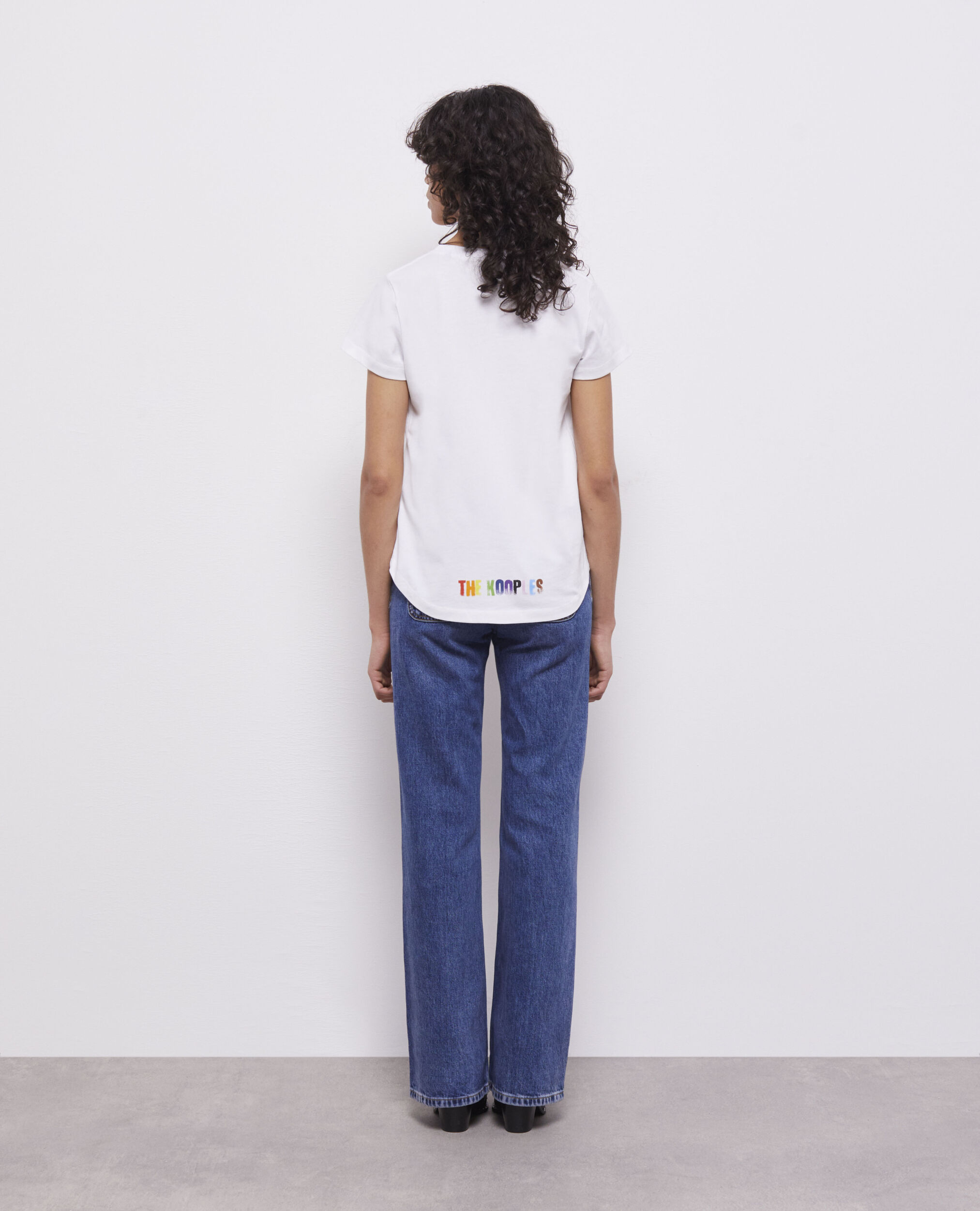 T-shirt Pride blanc