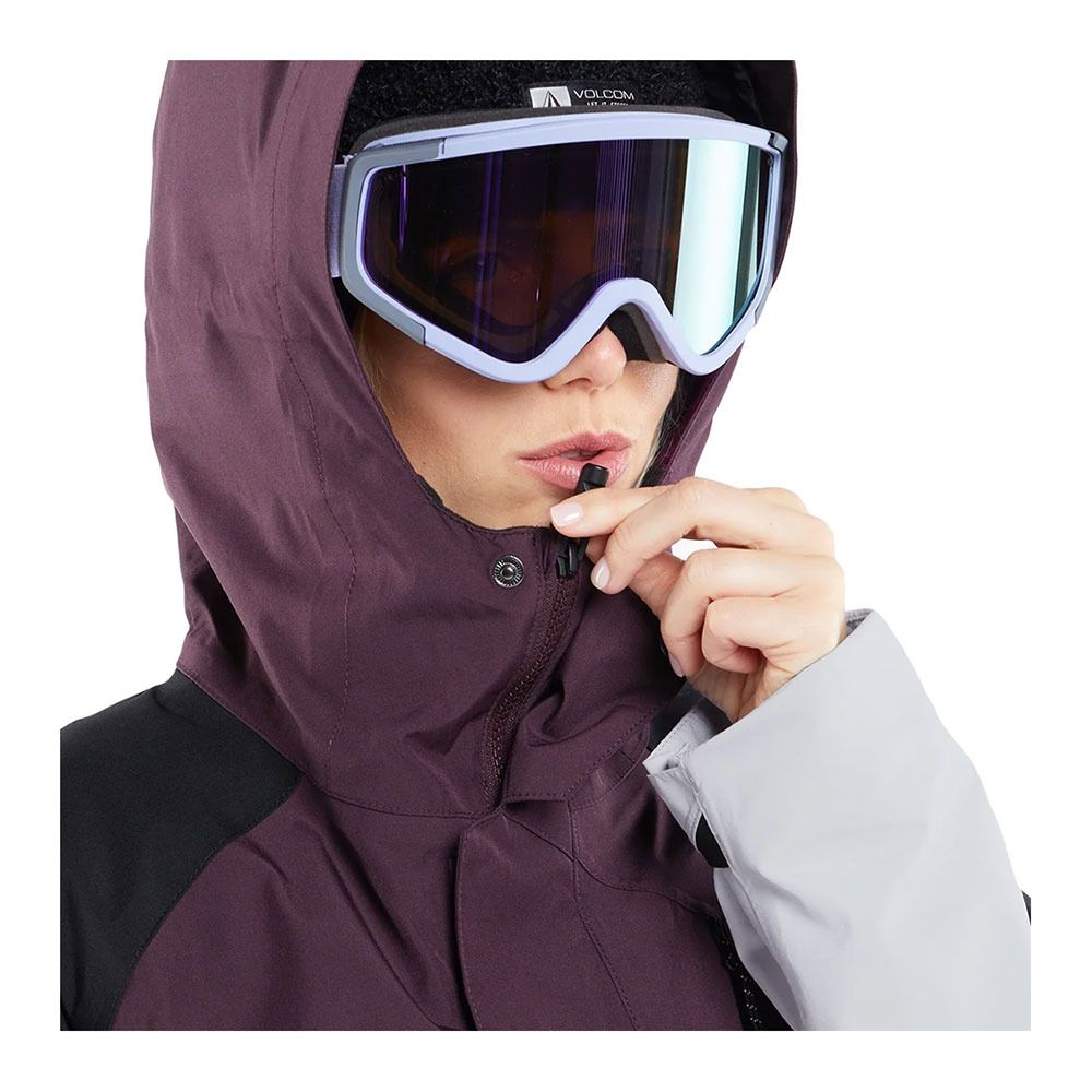 Volcom V.CO ARIS INS - Veste ski Femme blackberry