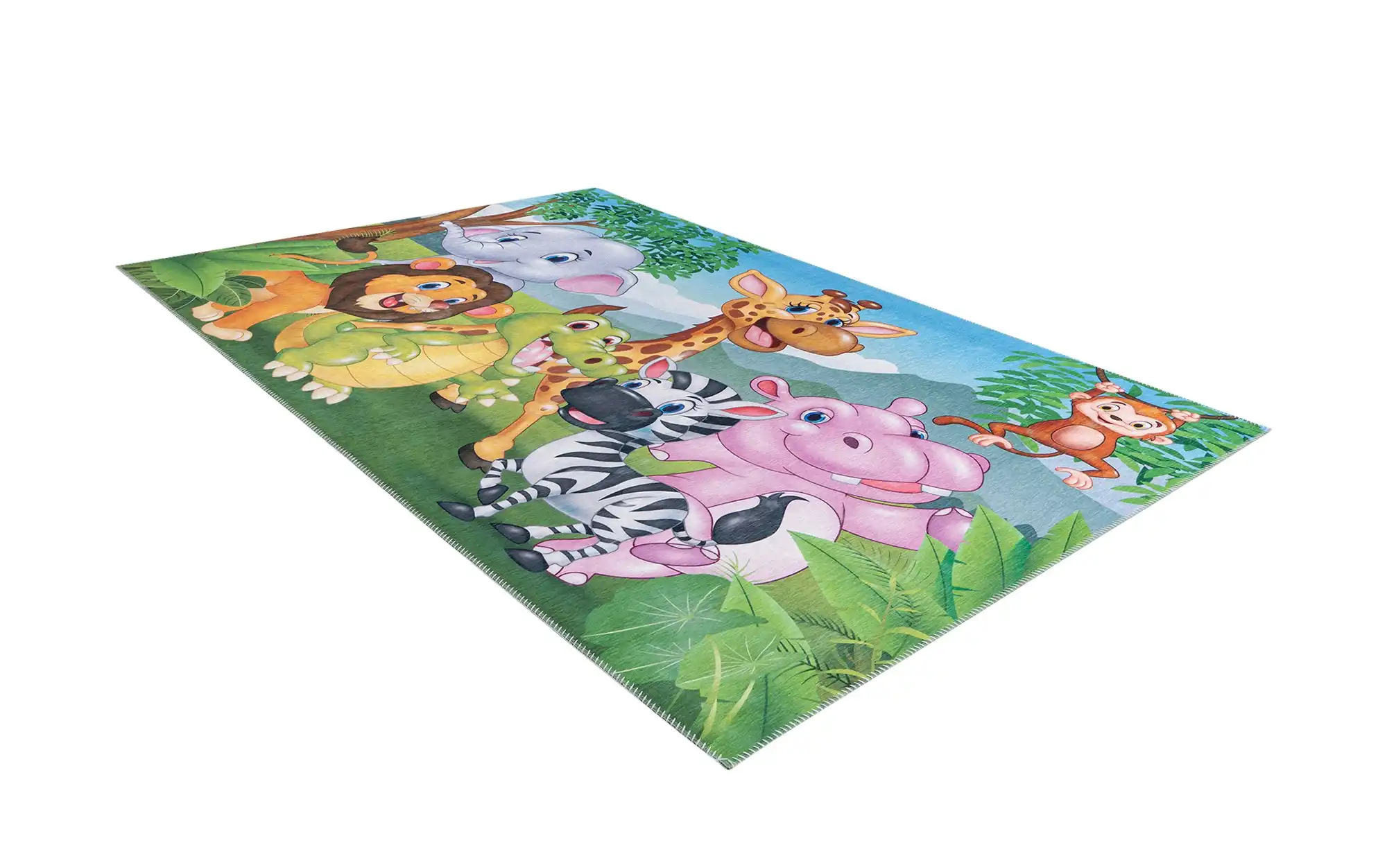 Kinderteppich Dschungeltiere