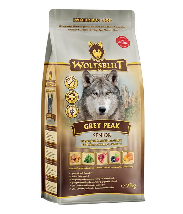 WOLFSBLUT Trockenfutter für Hunde Grey Peak,