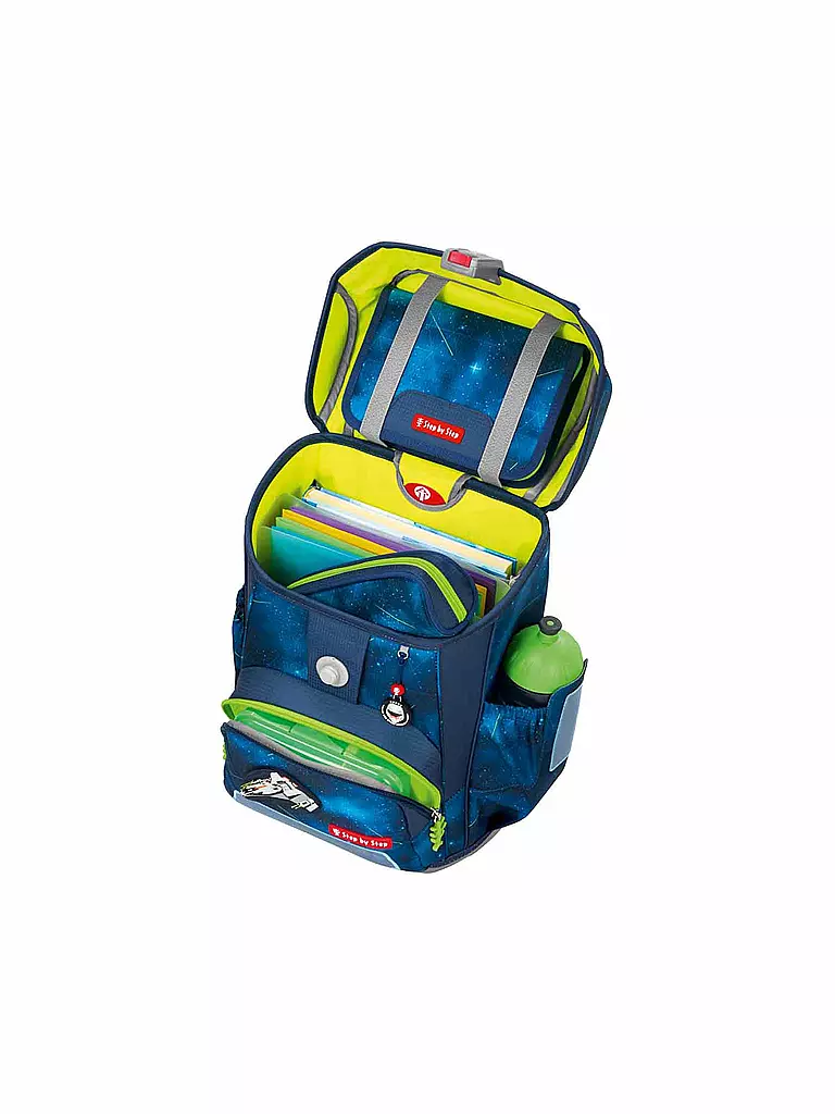 STEP BY STEP Schultaschen Set 5tlg CLOUD Galactus blau