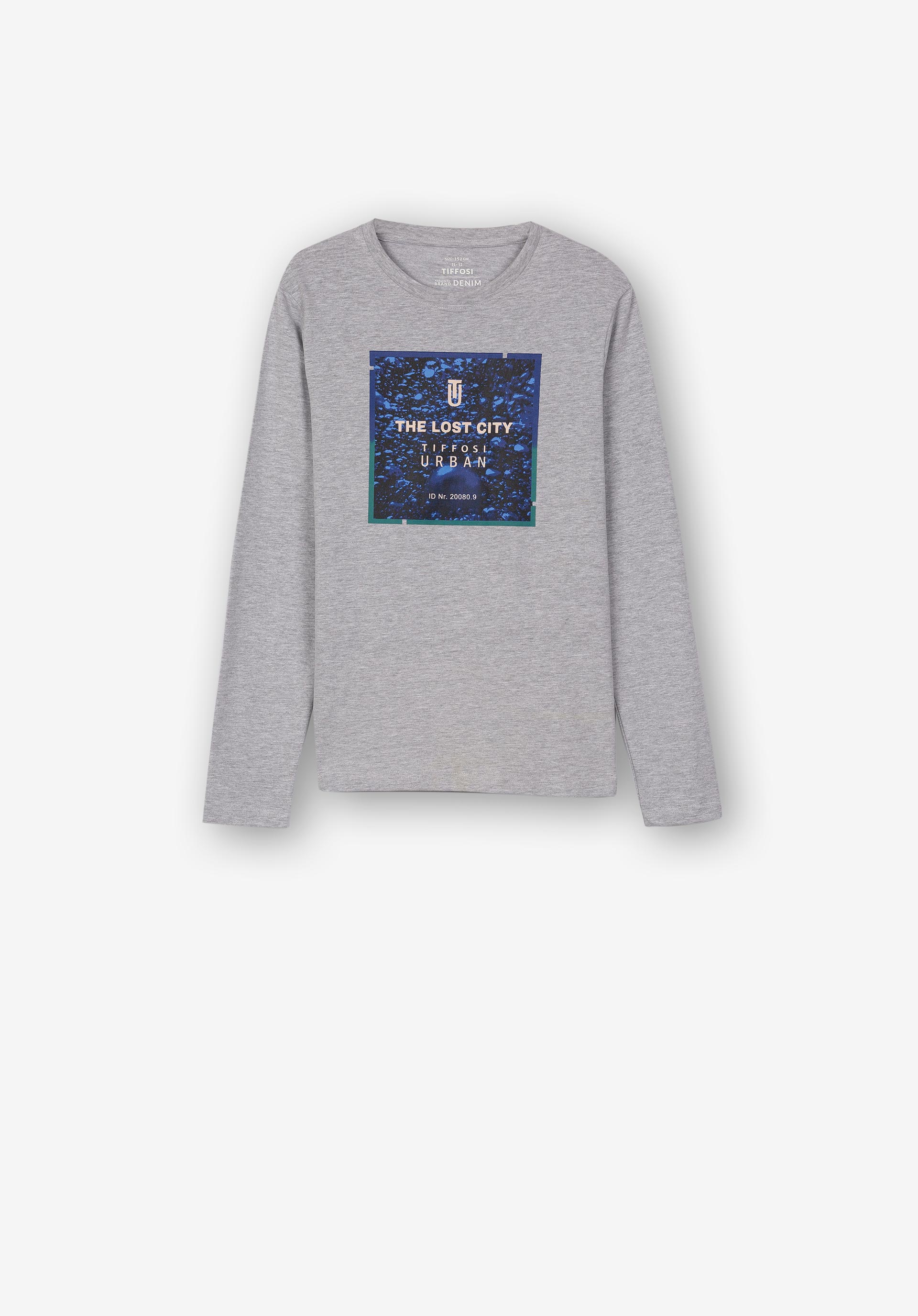 T-shirt com Estampado Frontal