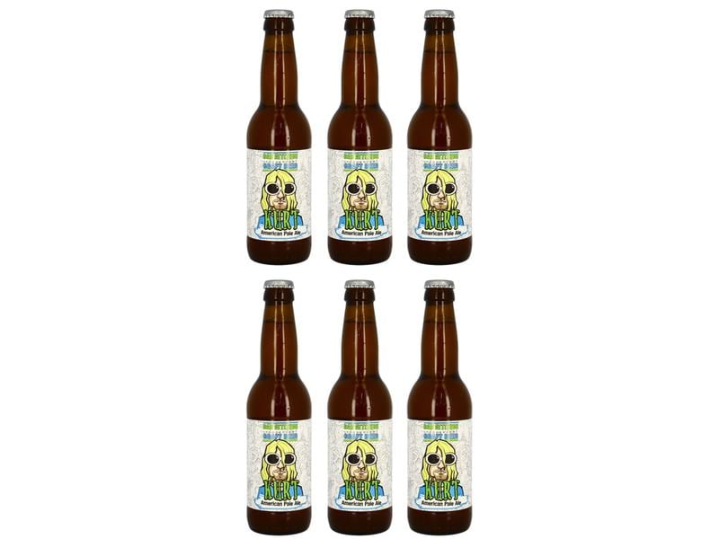 Birrificio San Martino Bier Bad Attitude Kurt 6 x 0.33 l Obergäriges, hopfenbetontes Pale Ale