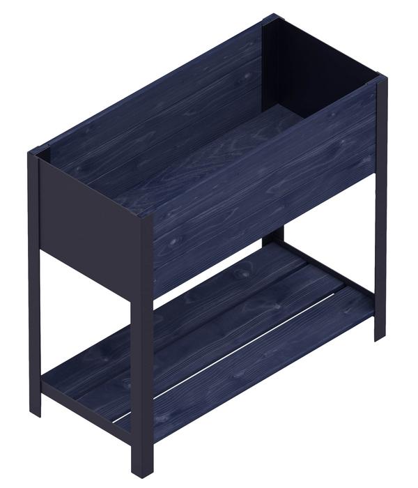 Upyard Holz-Pflanzkasten ModernBox mit Ablage,