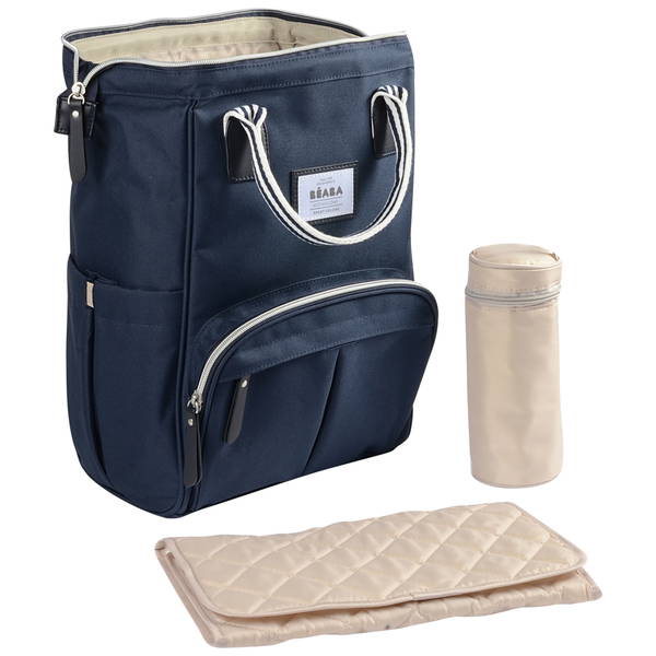 BeabaBeaba   Wickelrucksack Wellington marineblau