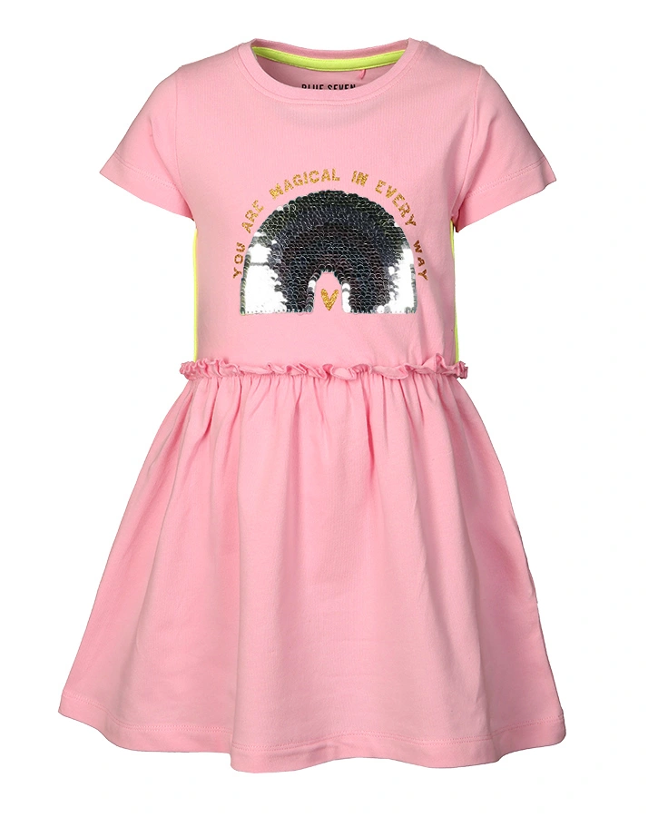 Kleid HAPPY DAYS mit Wendepailletten in rosa