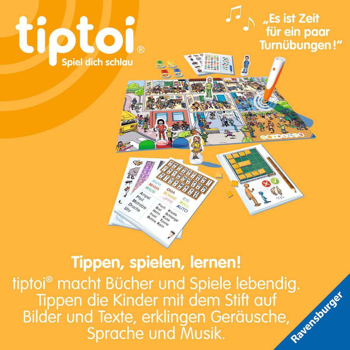 Ravensburger Spiel tiptoi® Wir spielen Schule