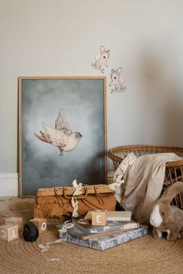 Mrs Mighetto Plakat Dear Sparrow 50x70
