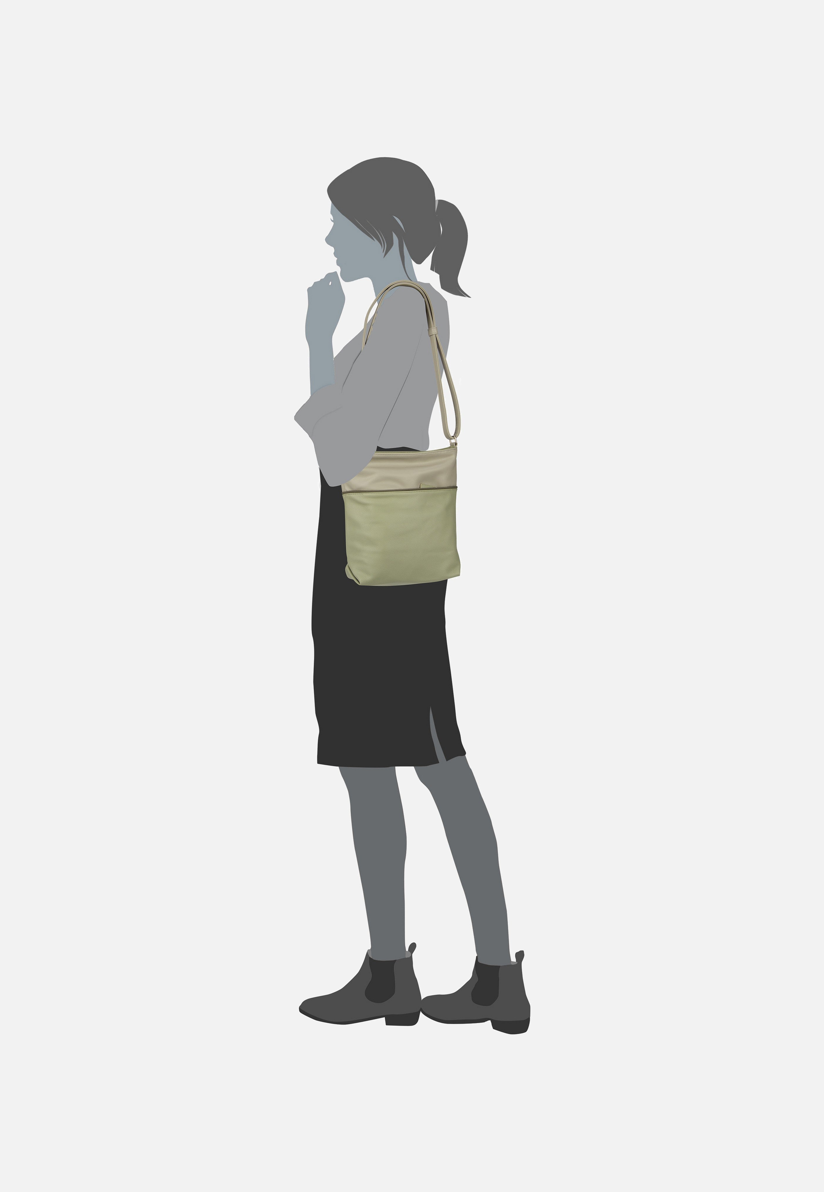 Jana J10 Jade - Beuteltasche