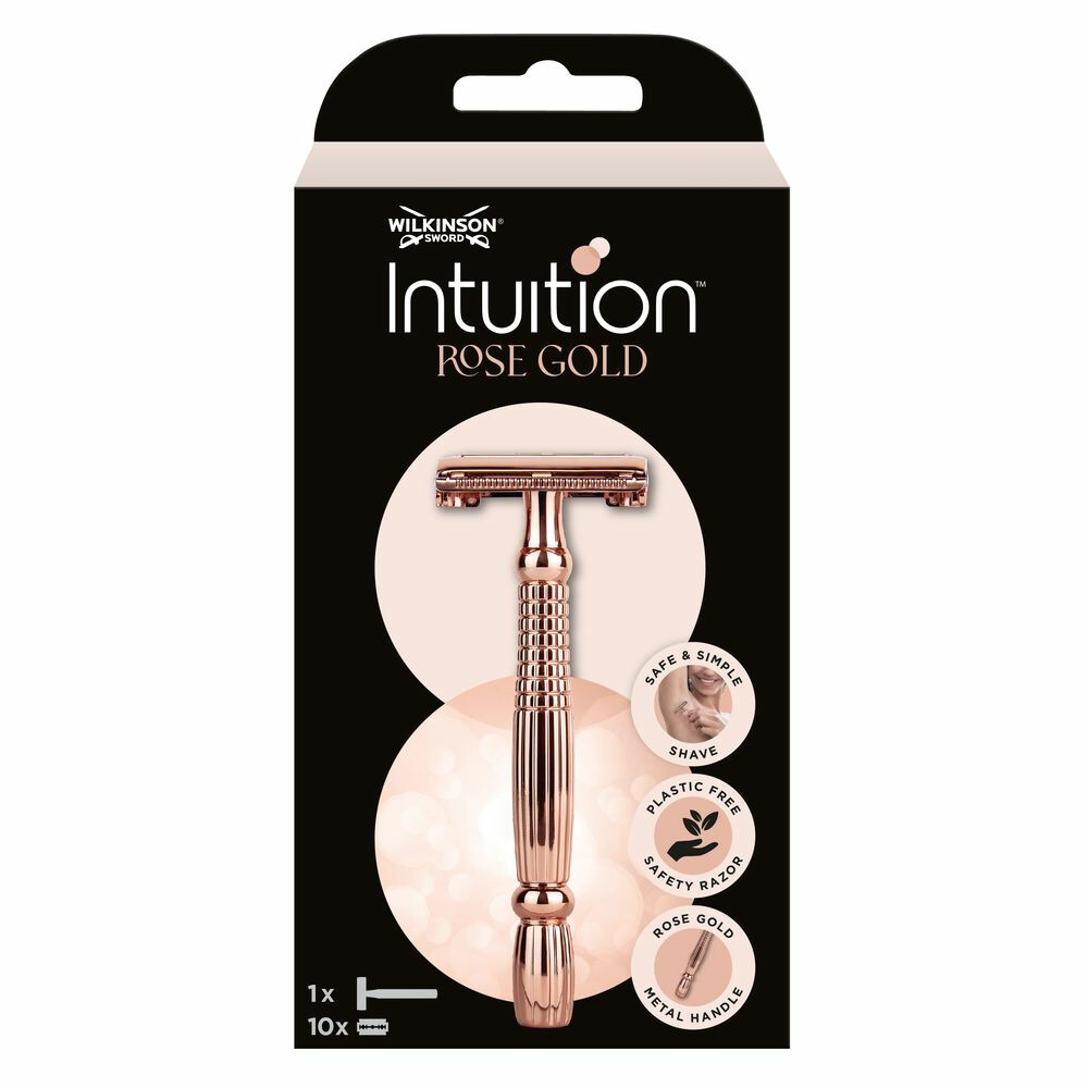 Wilkinson Intuition Scheermes Rose Gold Safety Razor