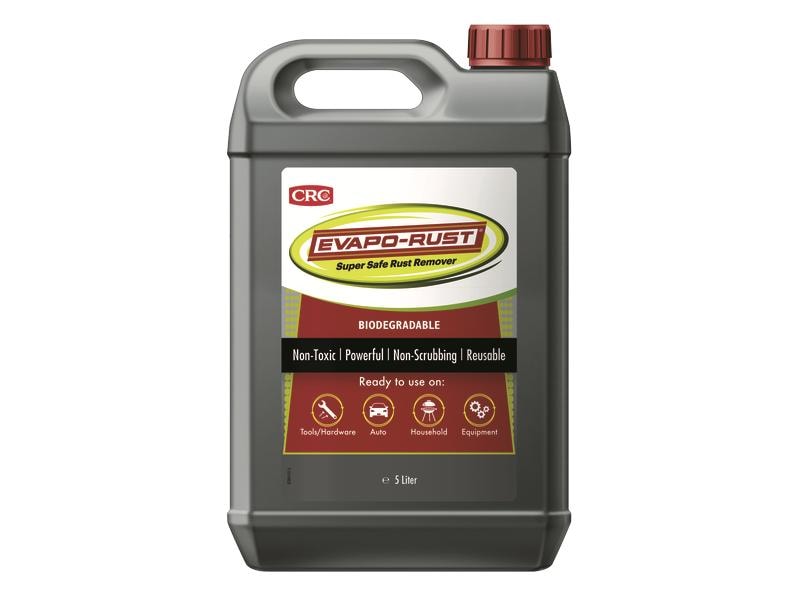 CRC Rostentferner Evapo-Rust 5000 ml Evapo-Rust ist ein ungiftiger Rostentferner für eine schnelle und effektive Restaurierung.
