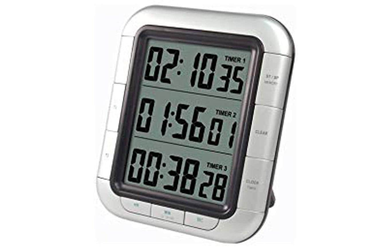 Kurzzeitwecker KT 300 SilberKurzzeitwecker mit Memoryfunktion