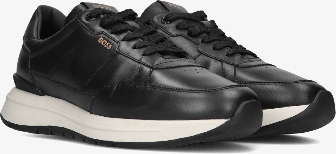 BOSS zwarte boss lage sneakers jace runn