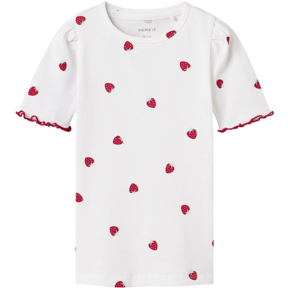 Køb Name It Bright White Jillie T-Shirt