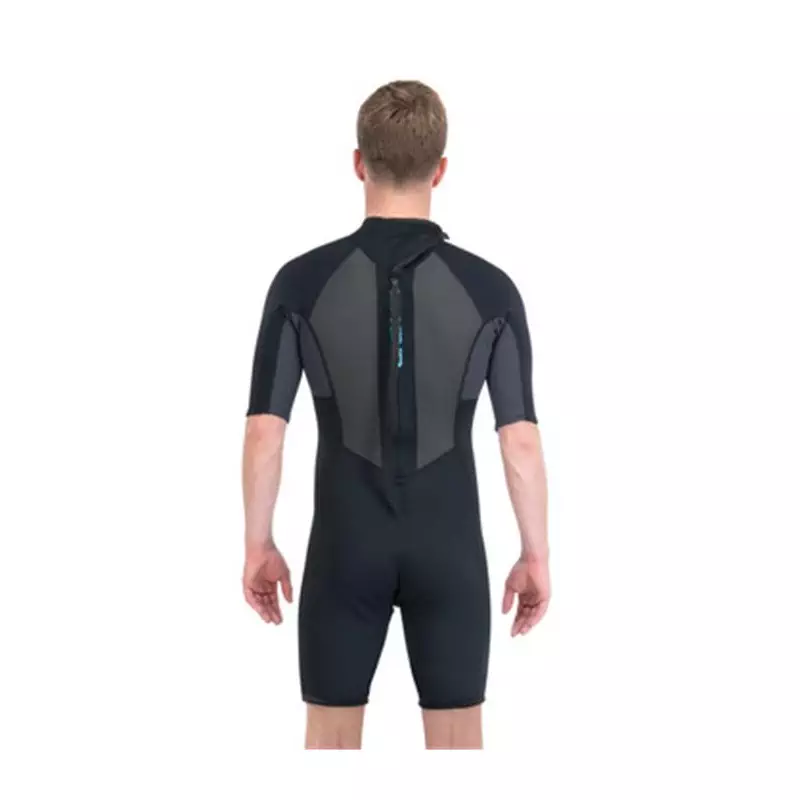Combinaison shorty DAKINE Quantum Back Zip Shorty 2\2 F\L Black/Grey