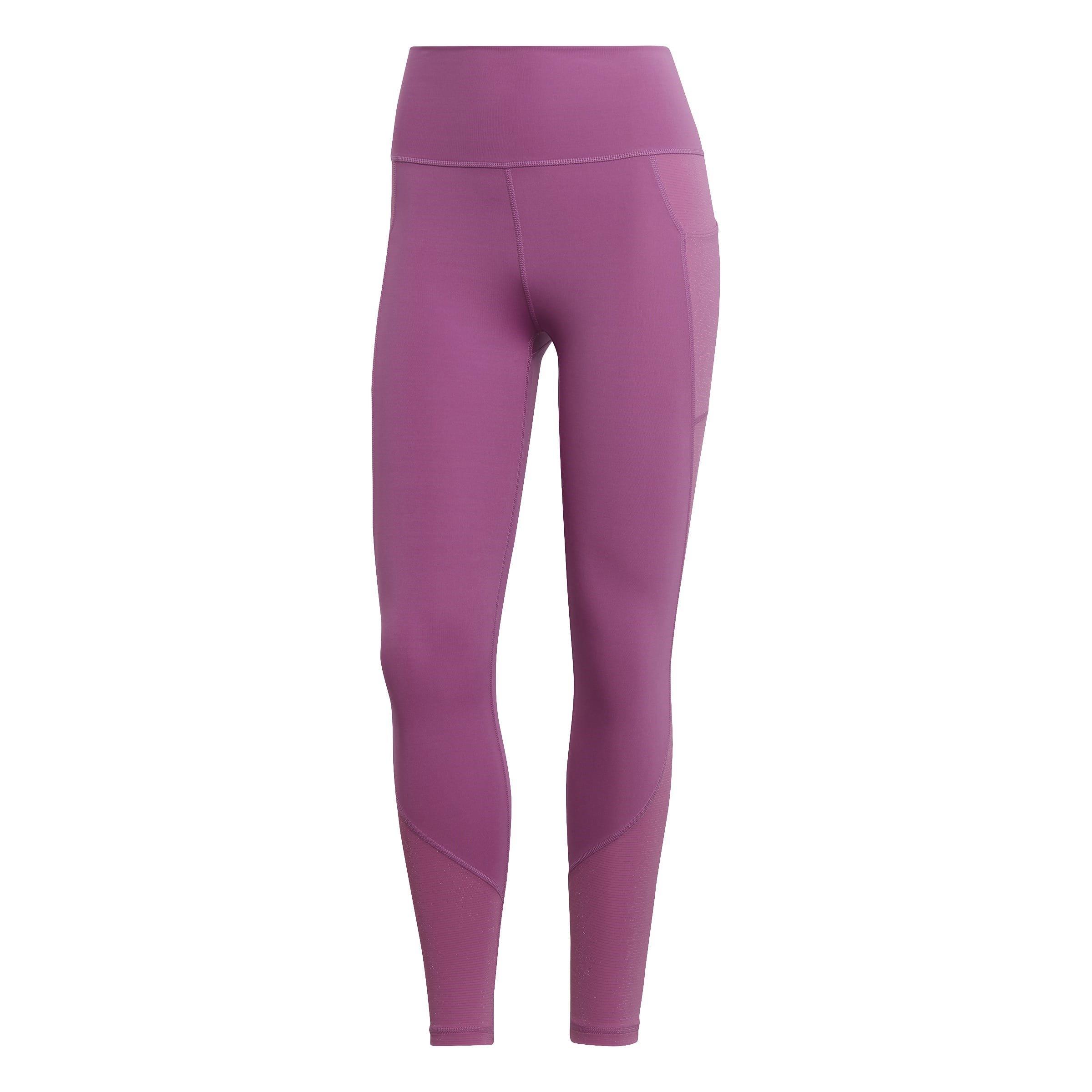 adidas Optime Training Shiny Full Length Leggings Womens Legging