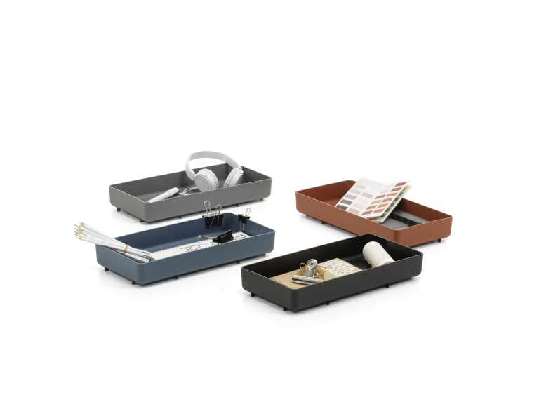 Vitra Chap Tray diepzwart