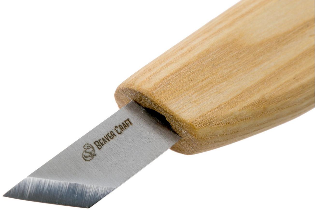 BeaverCraft Skew Knife C12, houtsnijmes