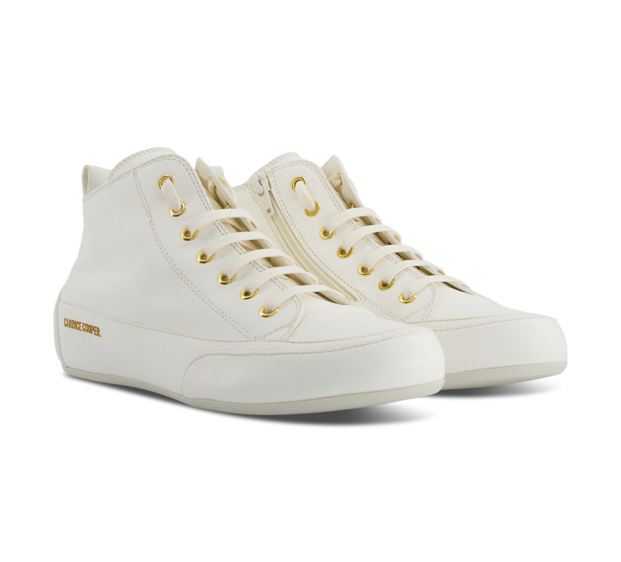 Candice Cooper Rock Mid - Schnürstiefel weiss