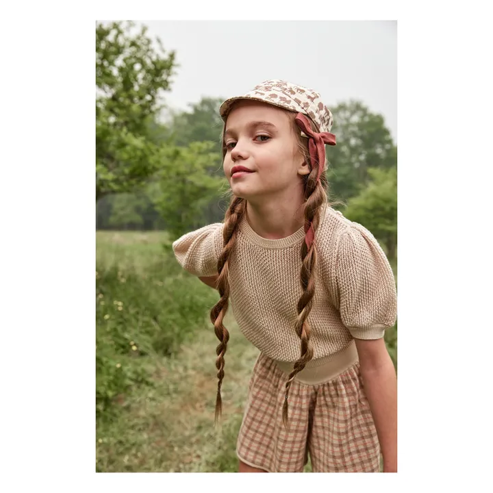 Soor Ploom Top Maille Mimi | Ecru