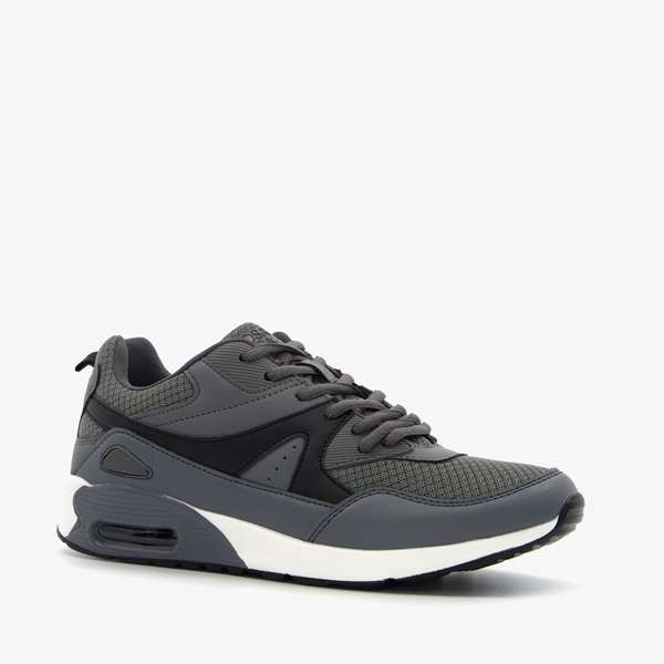 Osaga Rob 2 heren sneakers grijs/zwart met airzool