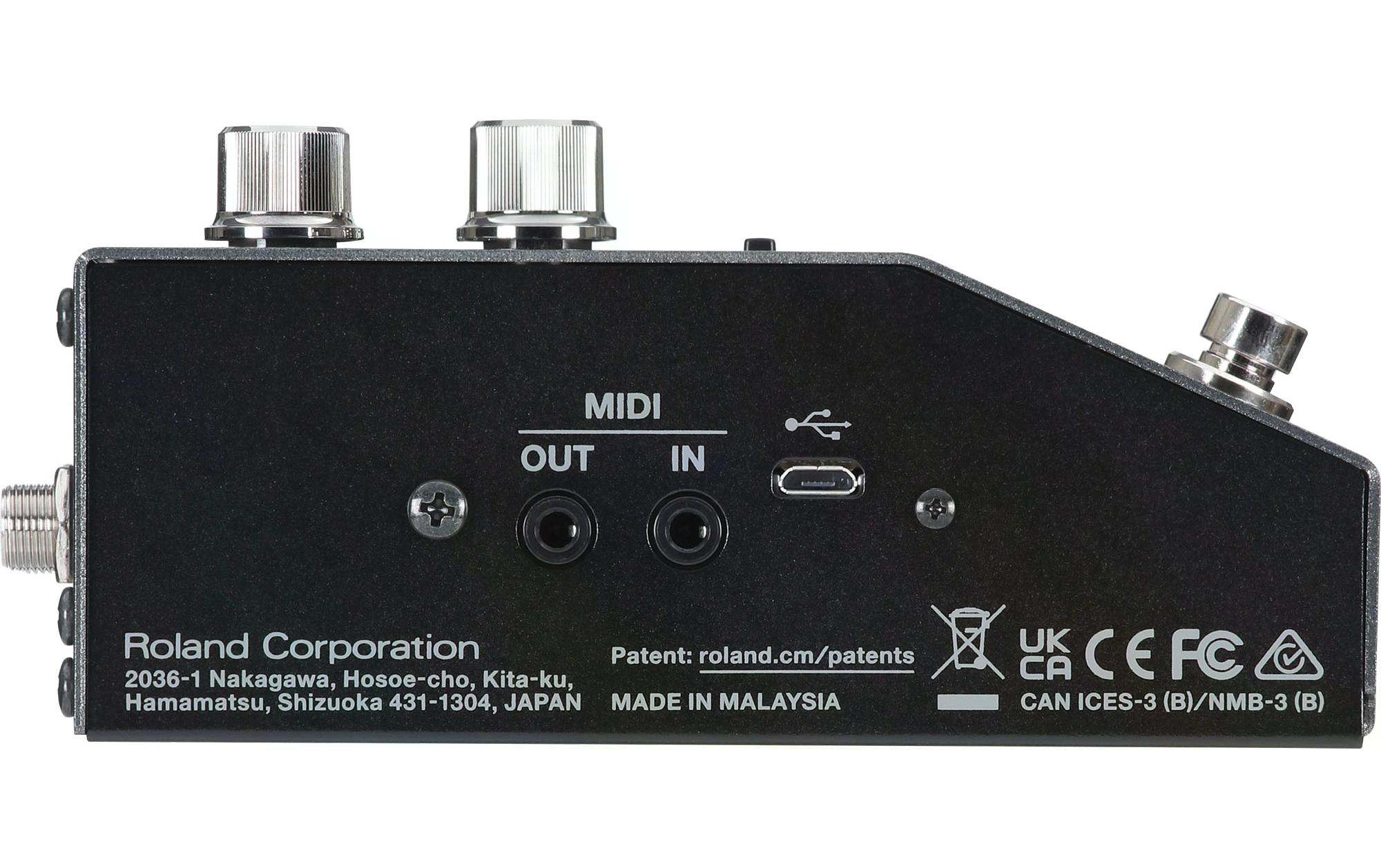 Effektgerät RV-200<br>12 inspirierende Reverb-Effekte und ausdrucksstarke Performance-Tools in einem vielseitigen Pedal