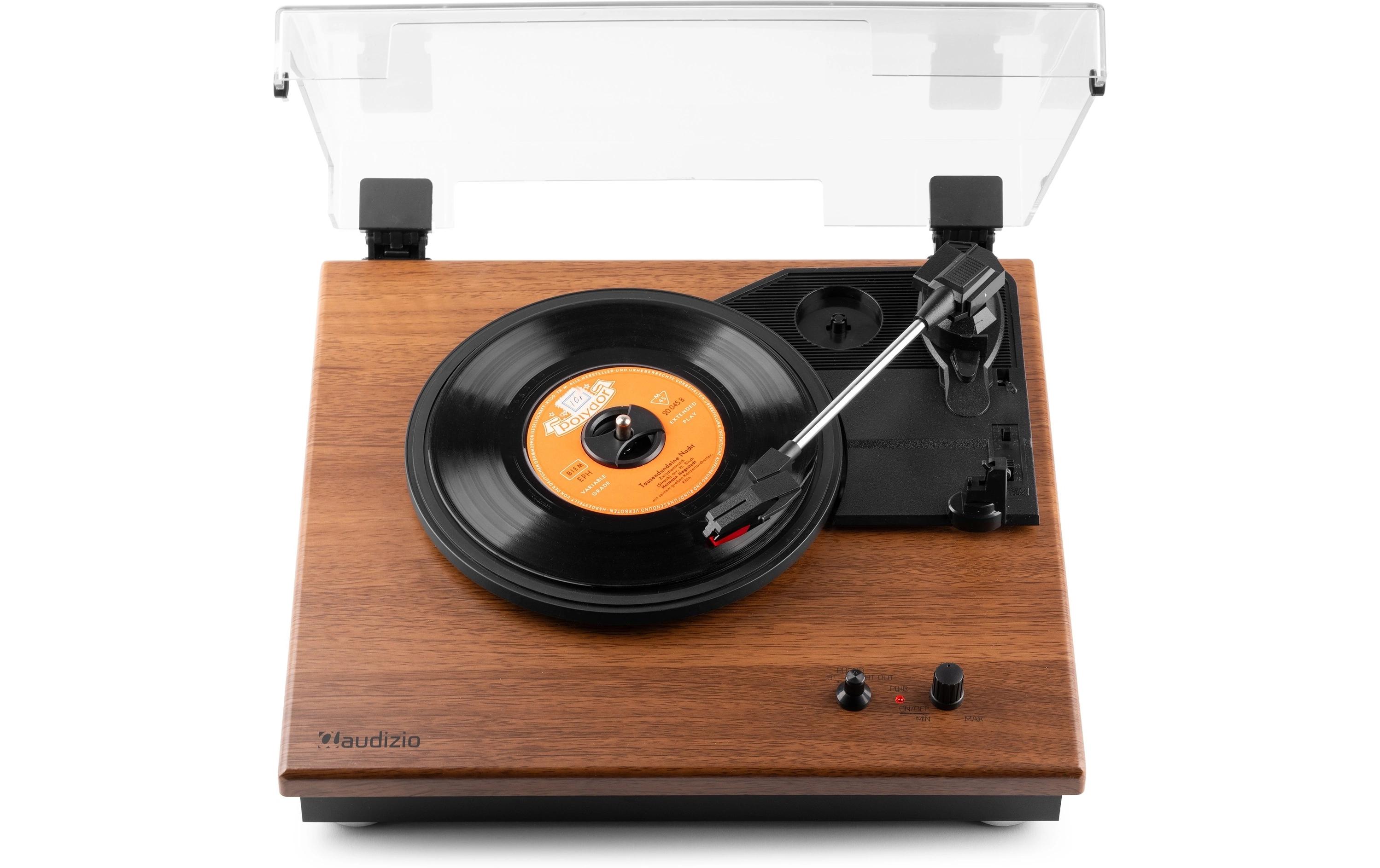 Plattenspieler mit Bluetooth RP112L DunkelbraunPlattenspieler mit Bluetooth-Streaming