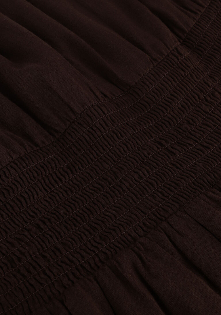 NEO NOIR bruine neo noir mini jurk milan s voile dress