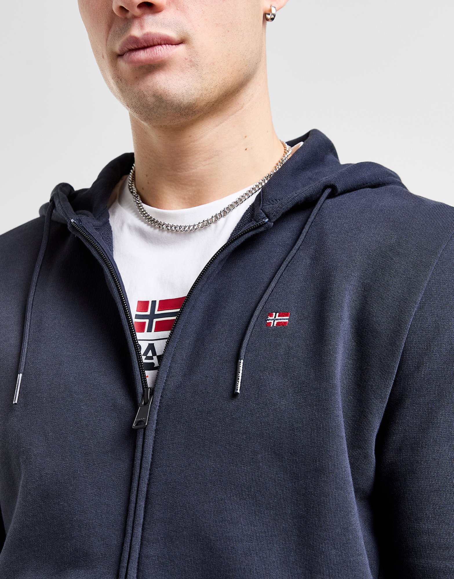 Napapijri Sweat à Capuche Zippé Balis Homme