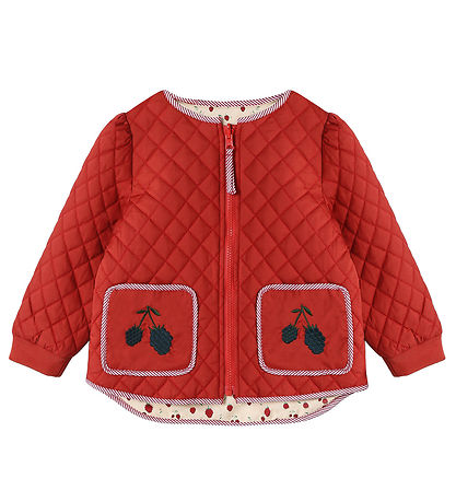 Fliink Jacke – Umkehrbar – Kota Berry – Pompeian Red AOP