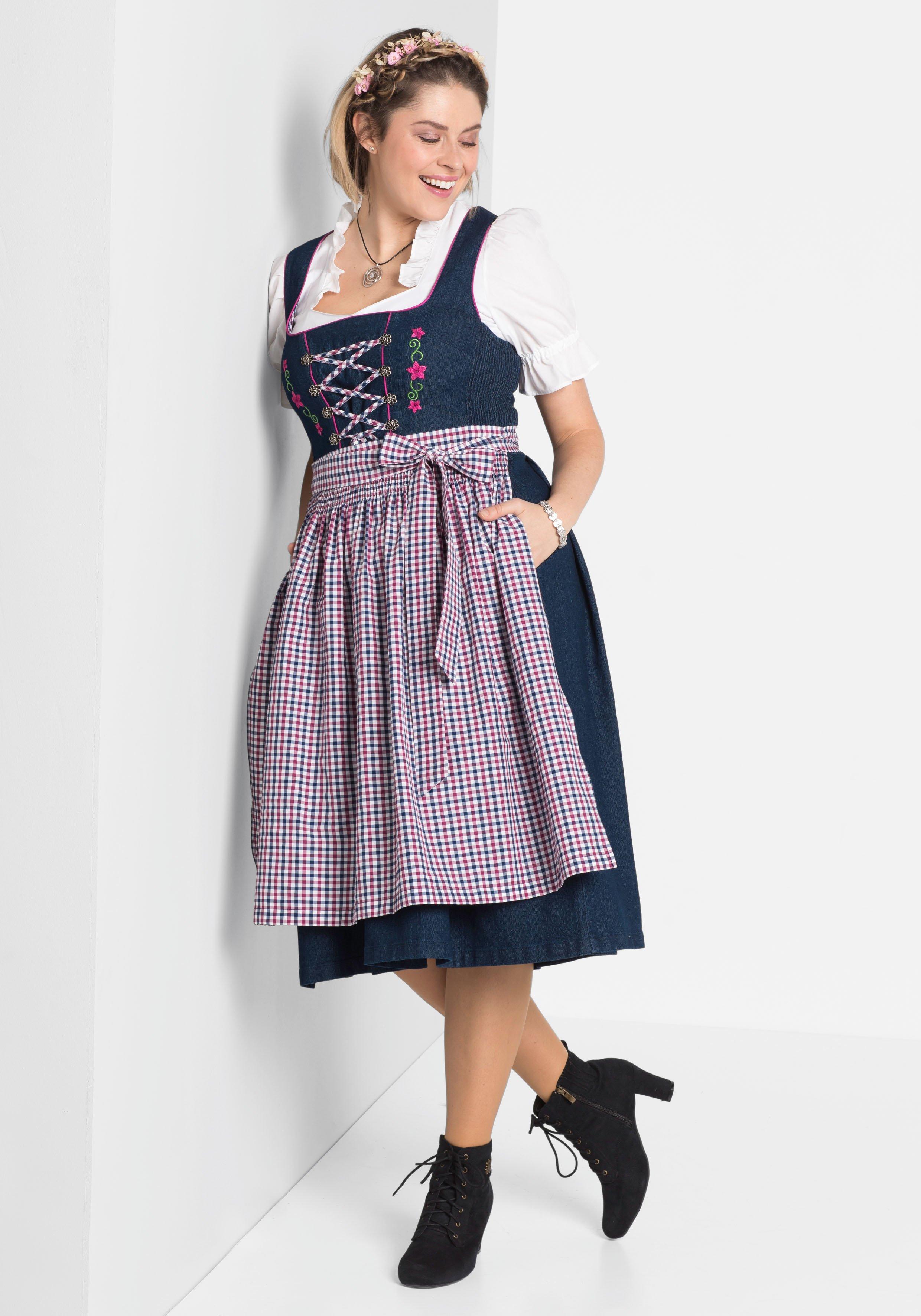 Dirndl mit Schürze 2tlg.