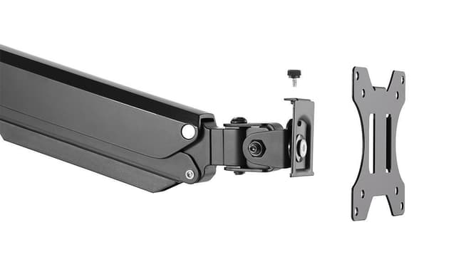 OFFICE Single Mount Gas Spring Monitor Arm tilt 17