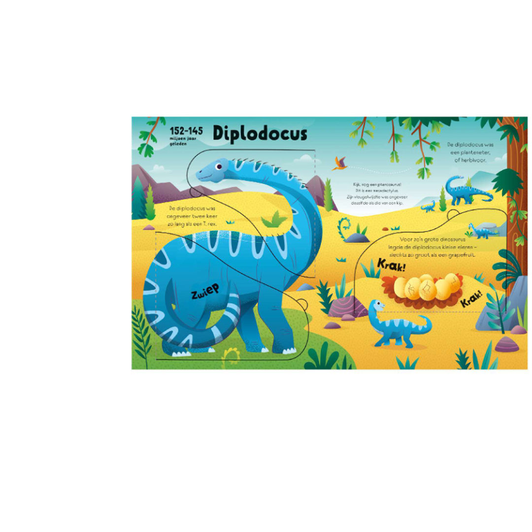 uitgeverij usborne giga-grote dinosaurussen met giga-grote flappen