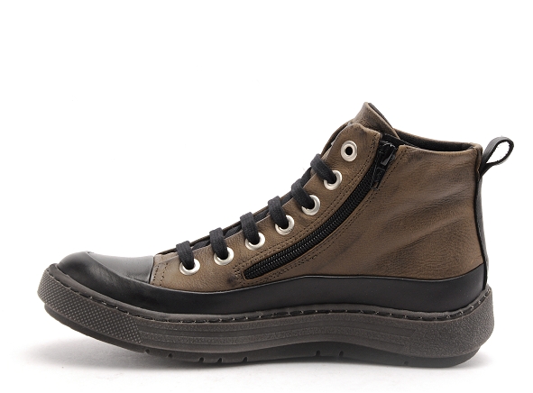 Chacal boots bottine plates femme 65172 kaki