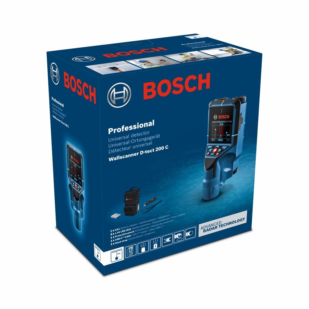 Bosch D-tect 200 C Detector- 0601081600