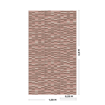 Theo-Bert Pot vliesbehang Graphic Lines