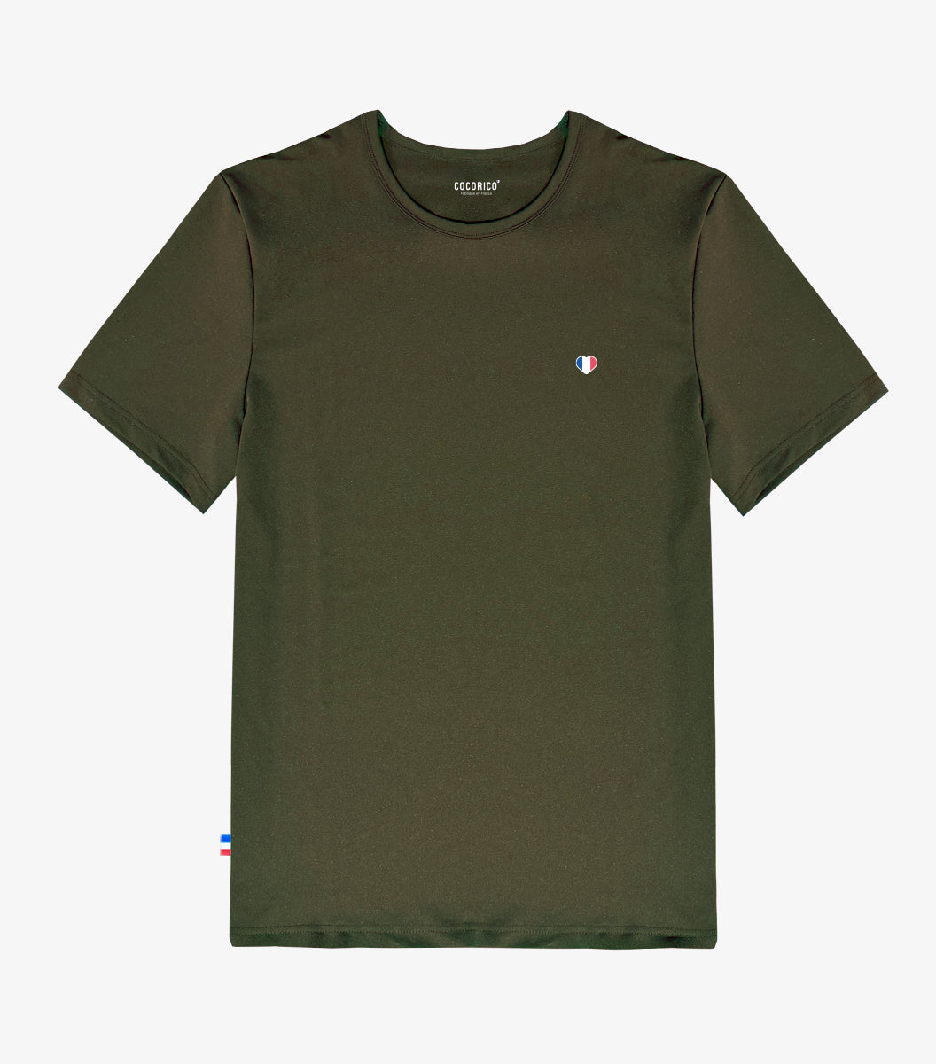 T-shirt Homme Sport Kaki - Iconique