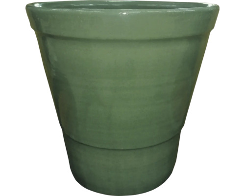 Lafiora keramische bloempot, 35 x 35 x 34 cm, groen