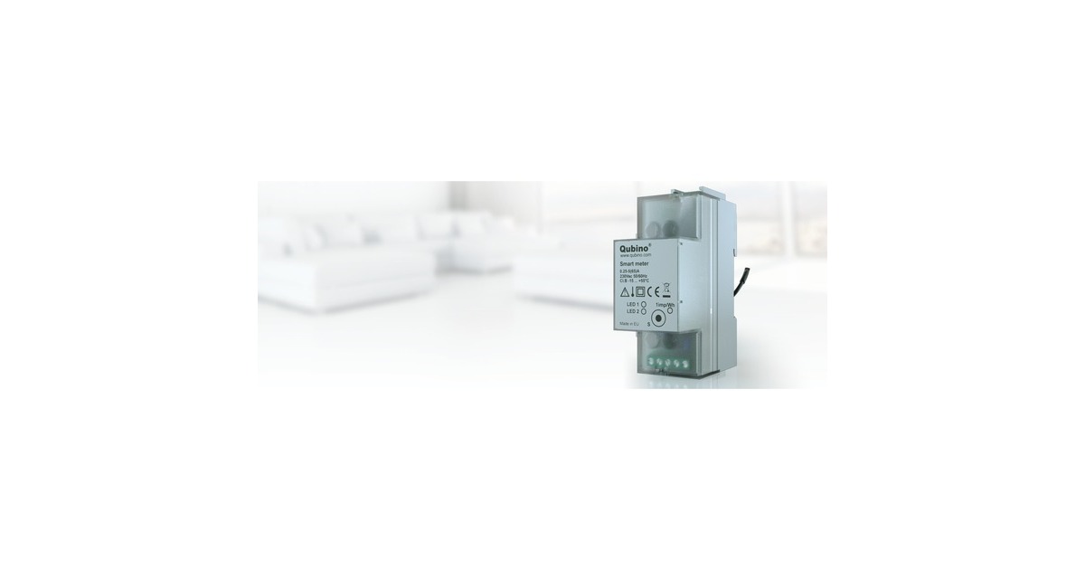 QubinoSmart Meter ZMNHTD1 energiebesparing