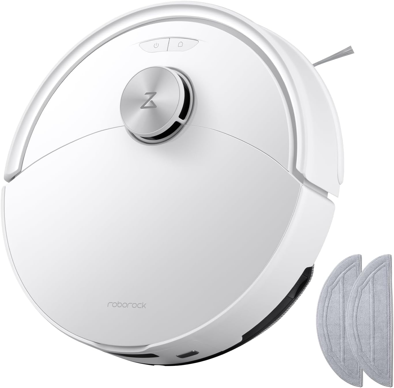 roborock Q10 S5-Set Saugroboter mit Wischfunktion, 10.000 Pa HyperForce Saugkraft, Dual Anti-Tangle System, Auto Lifting Mopping, Ideal für Tierhaare&Teppiche&Hartböden (Weiß)