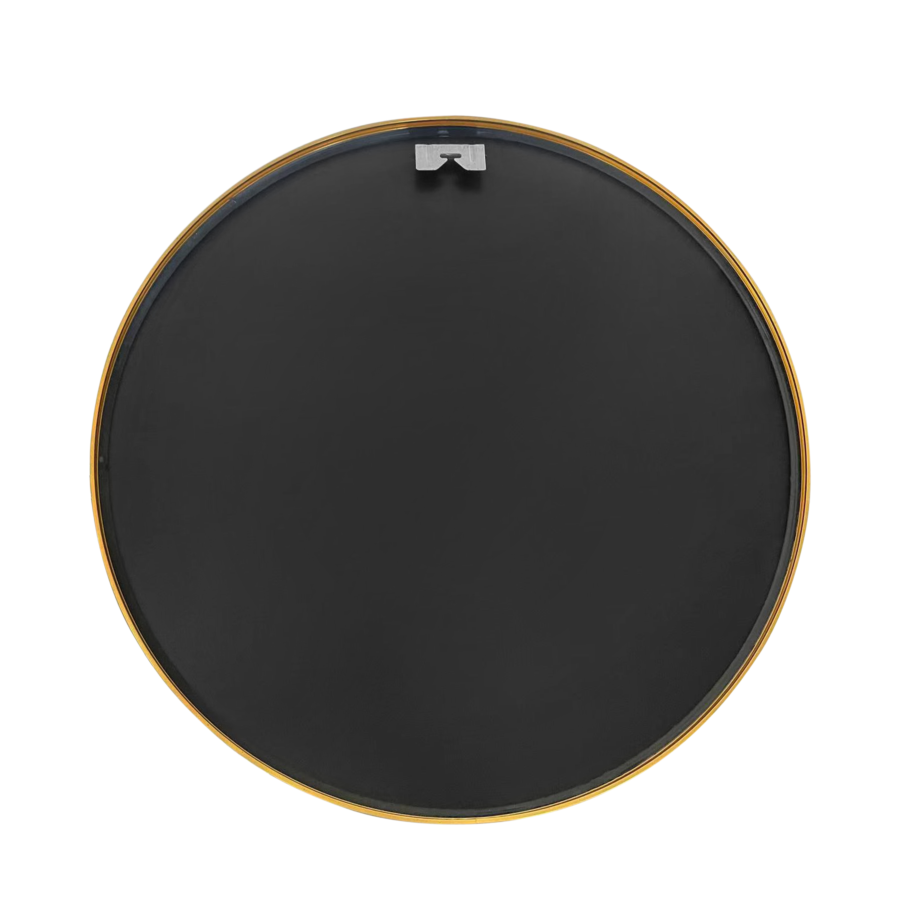 Wandspiegel rund 60 cm gold