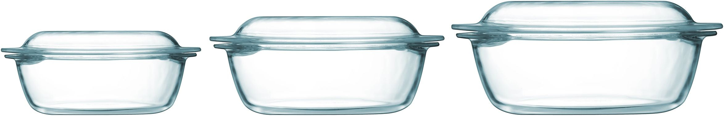 Schaal Rechthoek met Deksel, 6,5 liter - Pyrex | Essentials