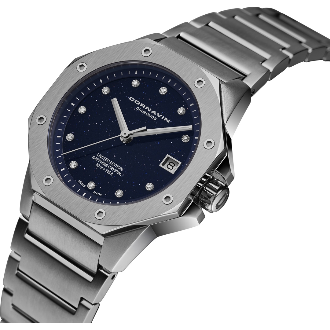 Cornavin Downtown Sky Aventurine Diamonds Limited Edition