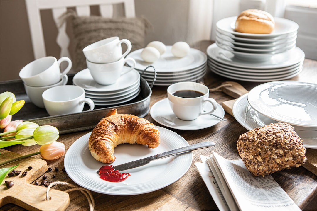 Seltmann Weiden Kaffeetasse BEAT 6er Set weiß