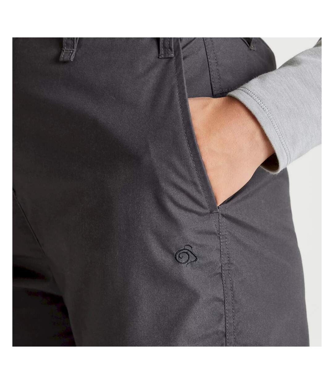 Craghoppers - Pantalon EXPERT KIWI - Femme (Gris) - UTCG1704
