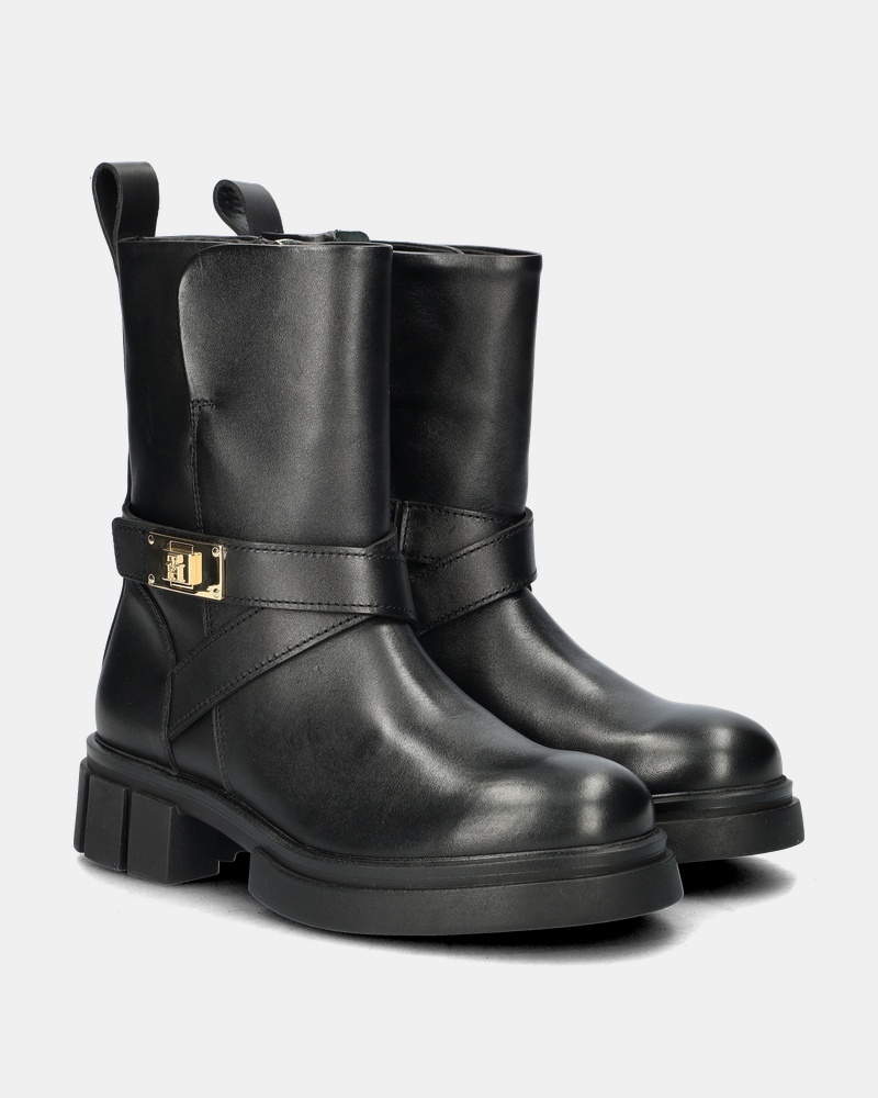 Tommy Hilfiger Sport Biker Bikerboots  - zwart
