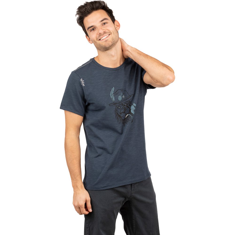 Chillaz Lion T-Shirt Herren dark blue